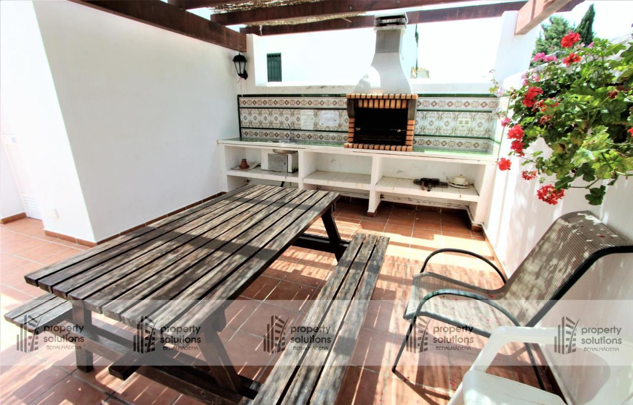 Апартаменты Pueblo Del Parque 3 - Terraza Soleada Con Jardin - Piscina Y Playa - Urbanizacion Tranquila Бенальмадена Экстерьер фото